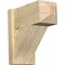 Ekena Millwork Traditional Craftsman Rough Sawn Outlooker, Douglas Fir, 8"W x 16"D x 16"H OUT08X16X16TRA04RDF - alternate 1